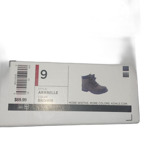 Sonoma Goods For Life Arabelle hiking boots size 9 brown - Picture 8 of 10